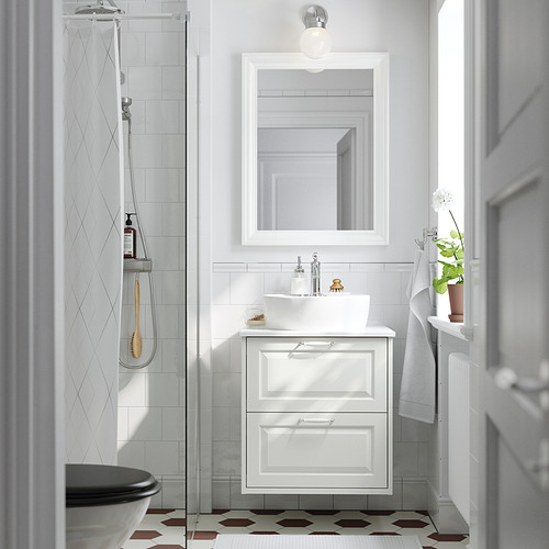 TÄNNFORSEN/TÖRNVIKEN, wash-stnd w drawers/wash-basin/tap