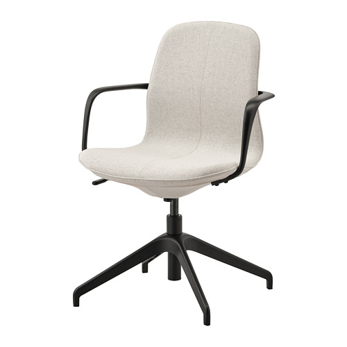 LÅNGFJÄLL, conference chair with armrests