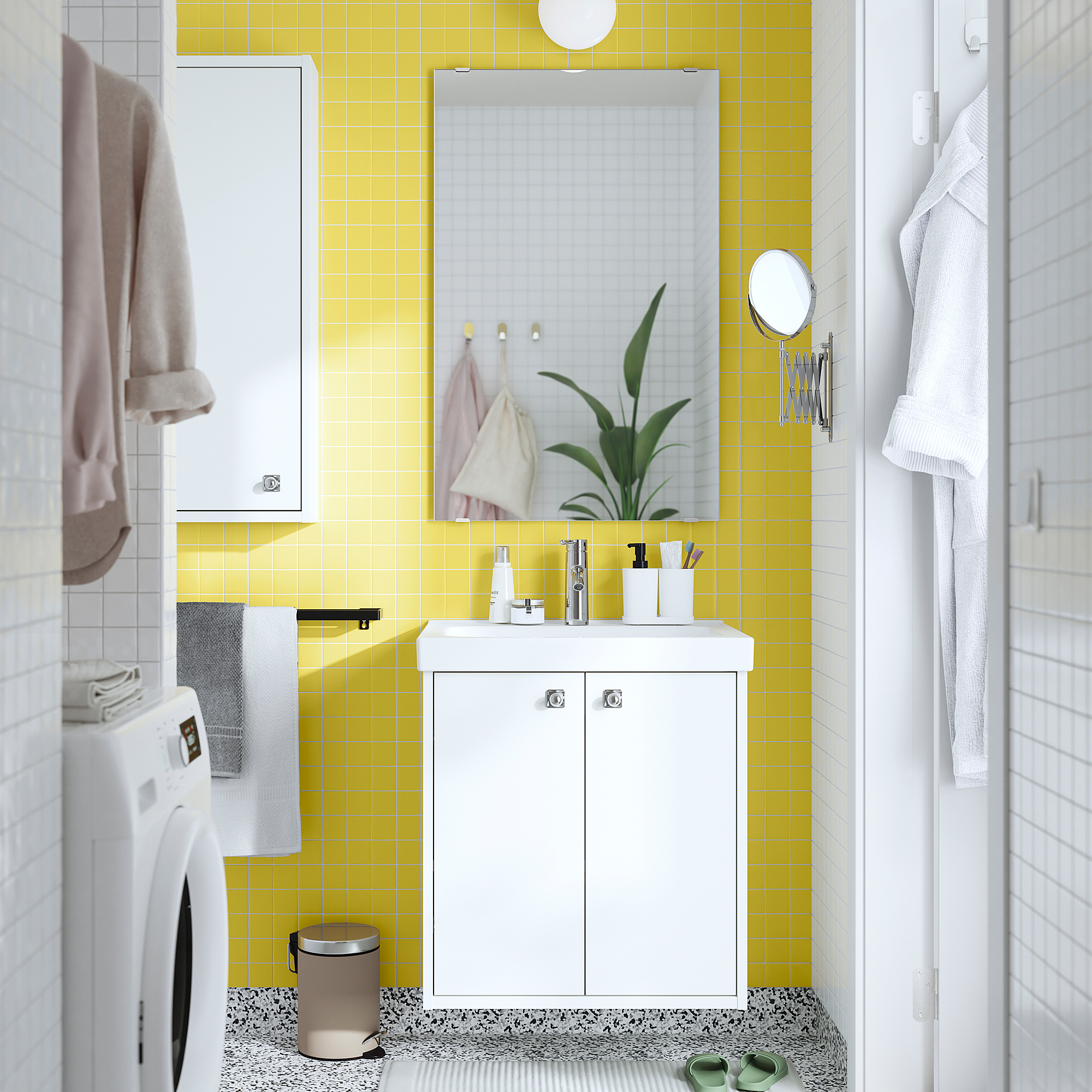 HAVBÄCK wash-stand with doors
