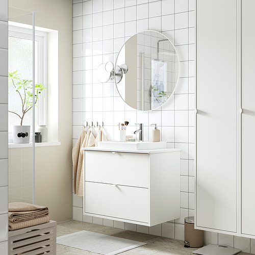 HAVBÄCK/ORRSJÖN, wash-stnd w drawers/wash-basin/tap