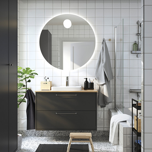 HAVBÄCK/ORRSJÖN, wash-stnd w drawers/wash-basin/tap