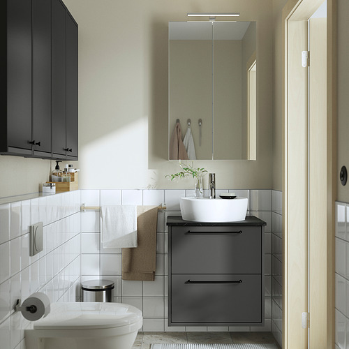 HAVBÄCK/TÖRNVIKEN, wash-stnd w drawers/wash-basin/tap