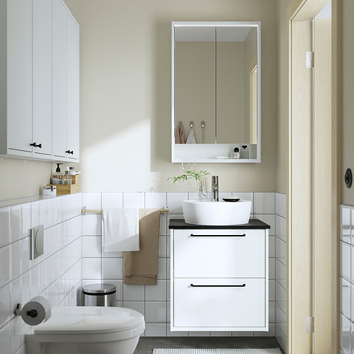 HAVBÄCK/TÖRNVIKEN, wash-stnd w drawers/wash-basin/tap