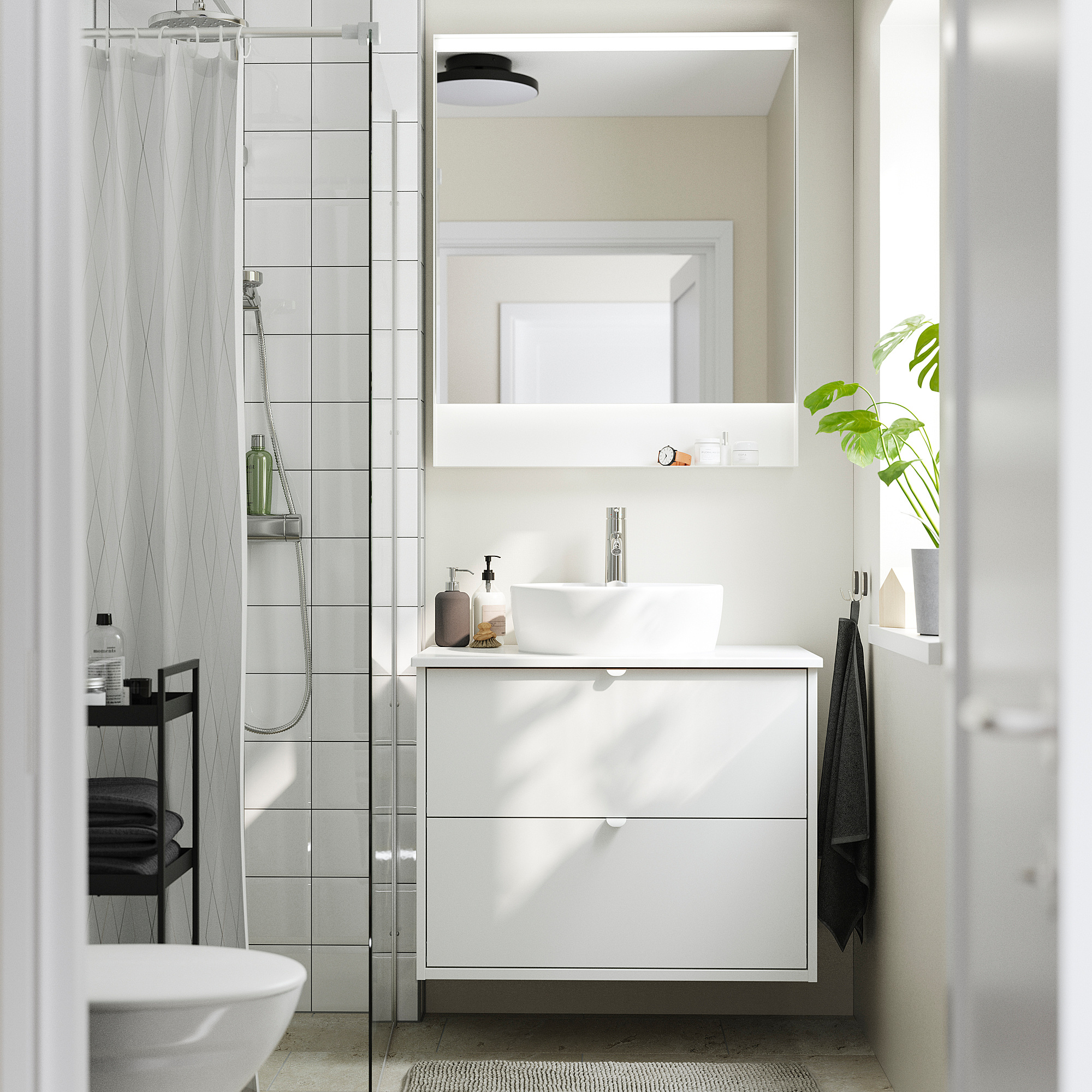 HAVBÄCK/TÖRNVIKEN wash-stnd w drawers/wash-basin/tap