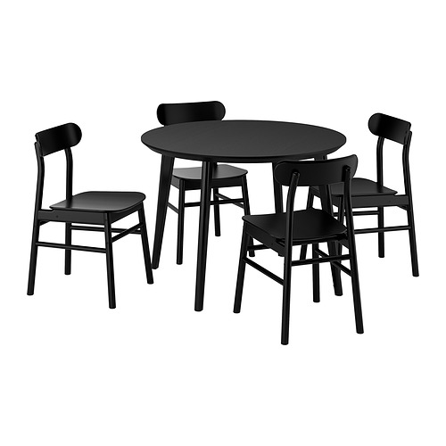 LISABO/RÖNNINGE, table and 4 chairs