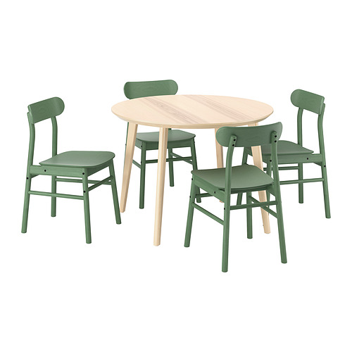 LISABO/RÖNNINGE, table and 4 chairs