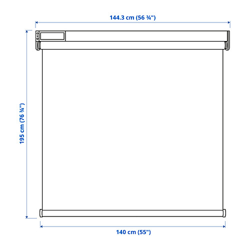 FYRTUR block-out roller blind