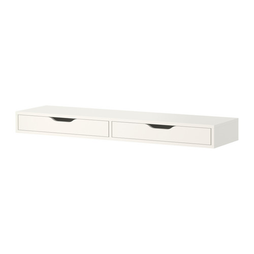 EKBY ALEX shelf with drawers