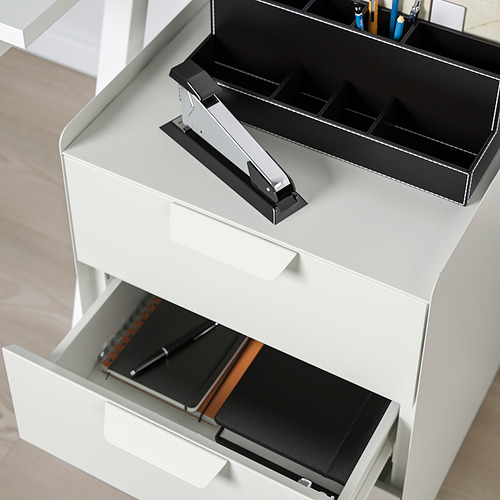 TROTTEN, drawer unit w 3 drawers on castors