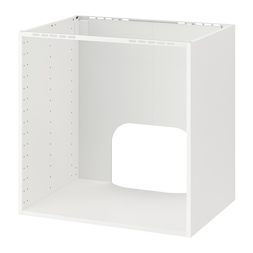 METOD, base cabinet for built-in oven/sink