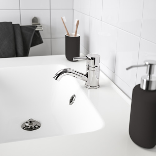 PILKÅN, wash-basin mixer tap with strainer