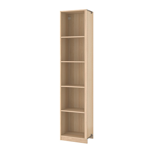 PAX, add-on corner unit with 4 shelves