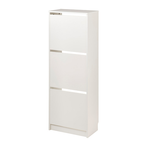 BISSA, shoe cabinet with 3 compartments