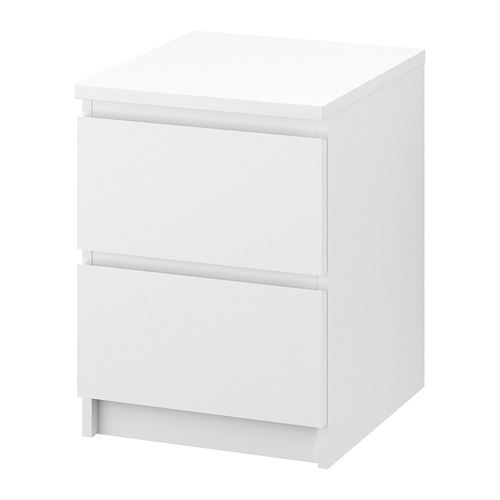 MALM, chest of 2 drawers