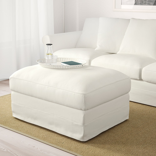 GRÖNLID, footstool with storage