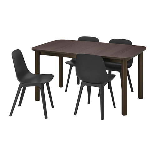STRANDTORP/ODGER, table and 4 chairs