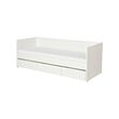 VIHALS day-bed with storage/1 mattress