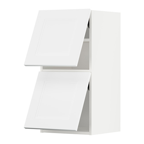 METOD wall cabinet horizontal w 2 doors