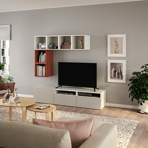 BESTÅ/EKET, cabinet combination for TV