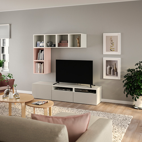 BESTÅ/EKET, cabinet combination for TV