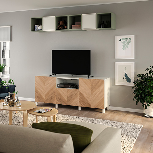 BESTÅ/EKET, cabinet combination for TV