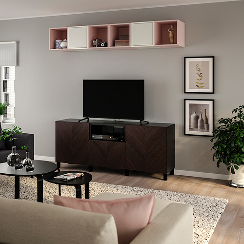 BESTÅ/EKET, cabinet combination for TV