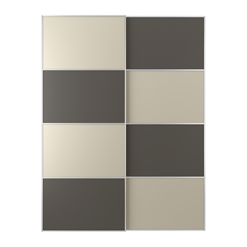 MEHAMN pair of sliding doors