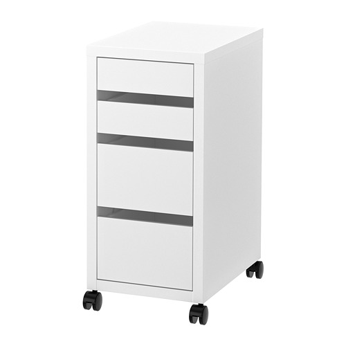 MICKE, drawer unit on castors