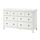 HEMNES, chest of 3 drawers