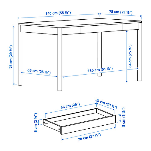 TONSTAD desk