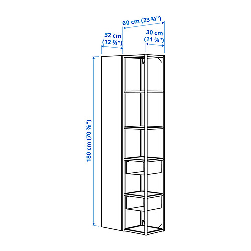 ENHET storage combination