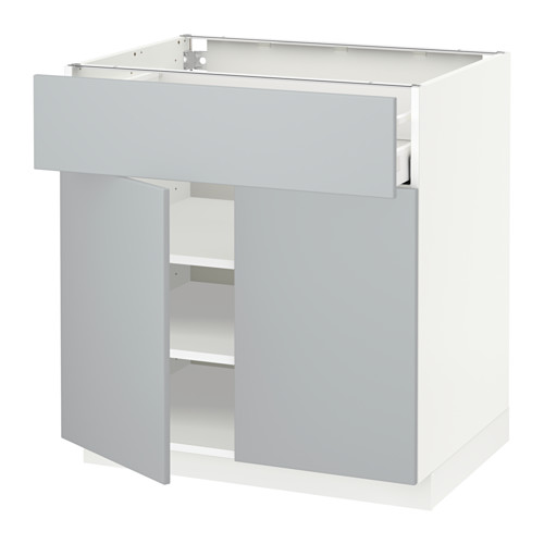 METOD/MAXIMERA, base cabinet with drawer/2 doors