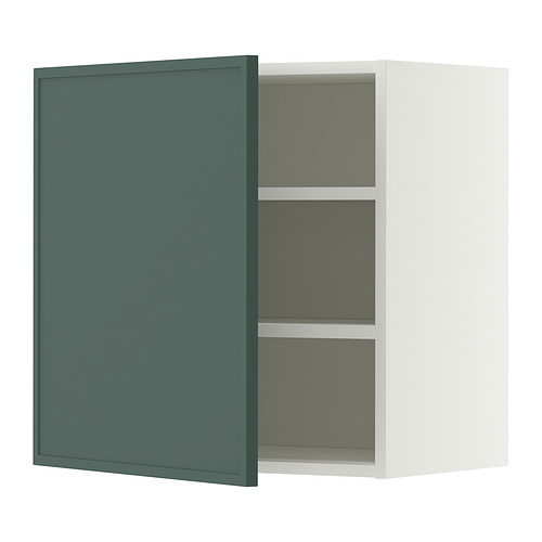 METOD wall cabinet with shelves