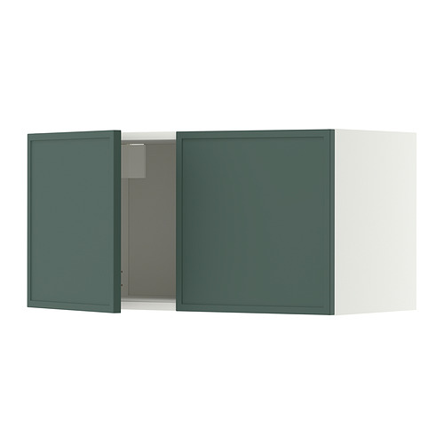 METOD wall cabinet with 2 doors