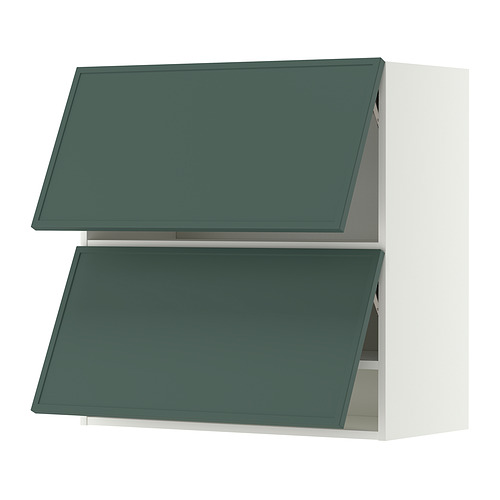 METOD wall cabinet horizontal w 2 doors