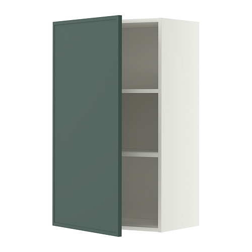 METOD wall cabinet with shelves