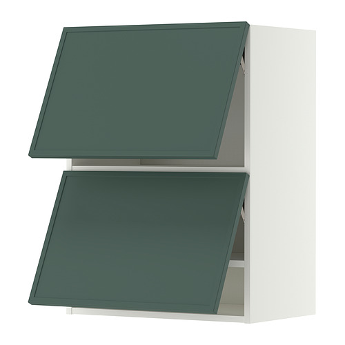METOD wall cabinet horizontal w 2 doors