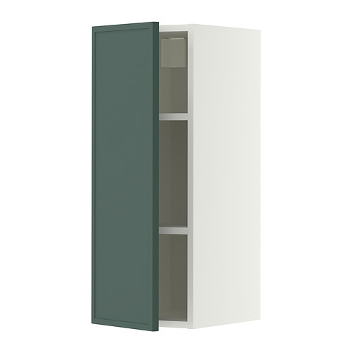 METOD wall cabinet with shelves