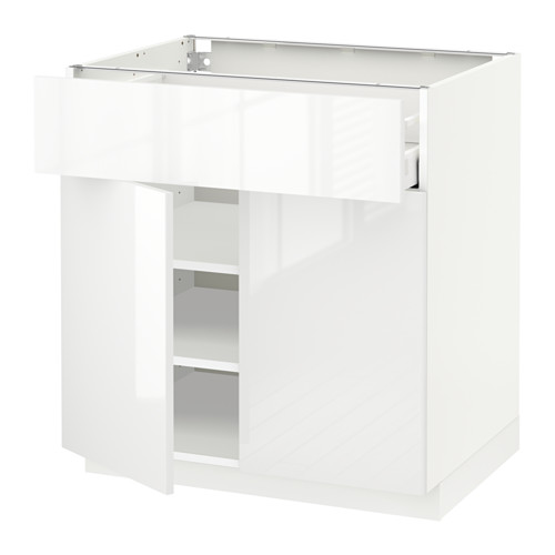 METOD/MAXIMERA, base cabinet with drawer/2 doors