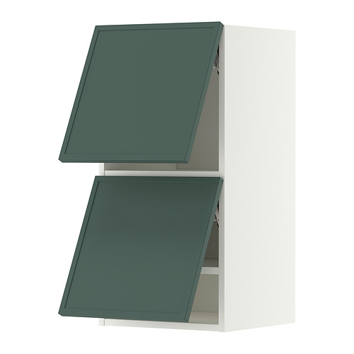 METOD wall cabinet horizontal w 2 doors