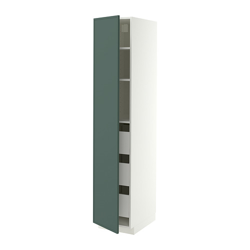 METOD/MAXIMERA high cabinet with drawers