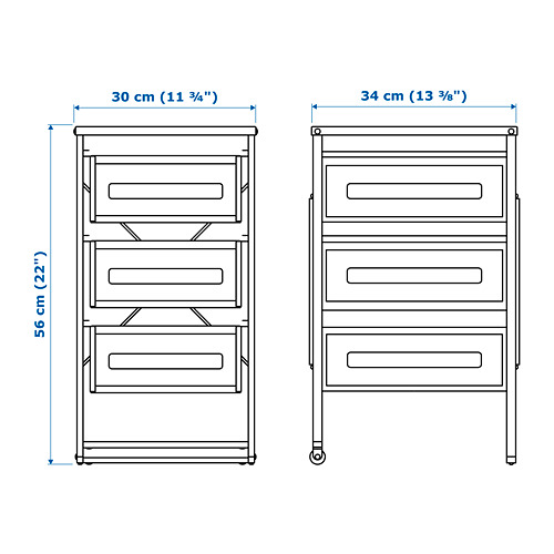 LENNART drawer unit