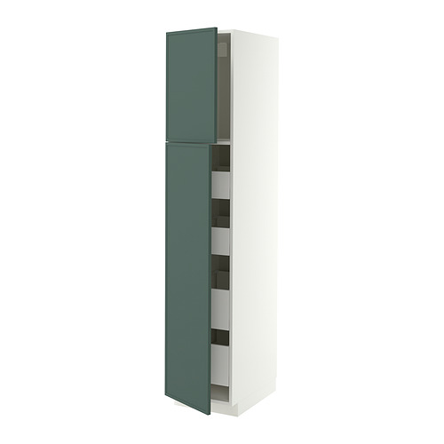 METOD/MAXIMERA hi cab w 2 doors/4 drawers