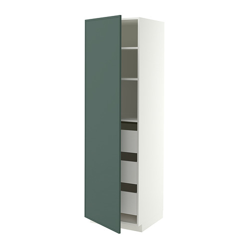 METOD/MAXIMERA high cabinet with drawers