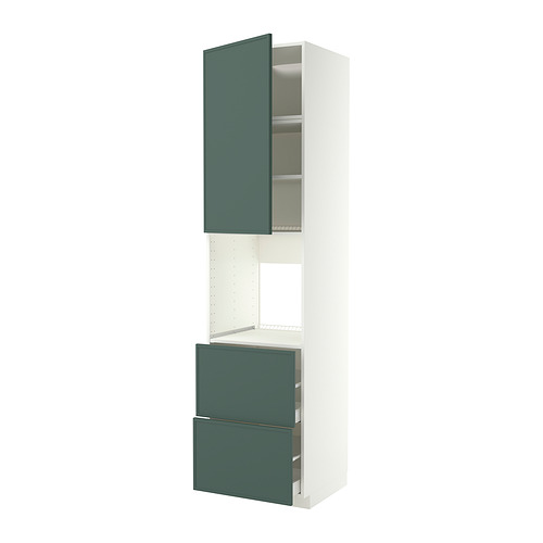 METOD/MAXIMERA high cabinet f oven+door/2 drawers