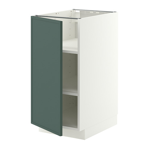METOD base cabinet with shelves