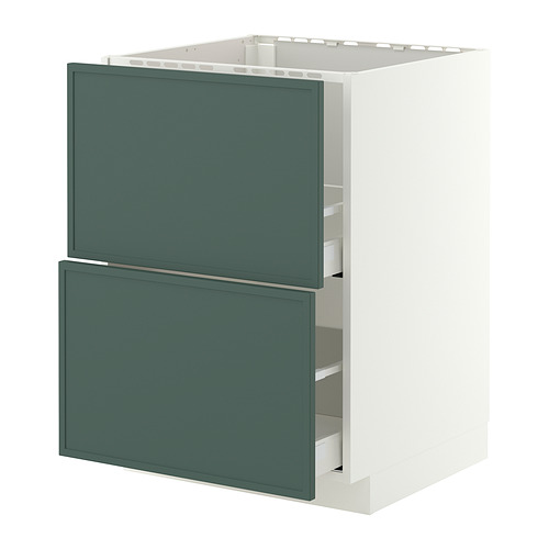 METOD/MAXIMERA base cab f sink+2 fronts/2 drawers