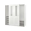 PAX/GRIMO wardrobe with sliding doors