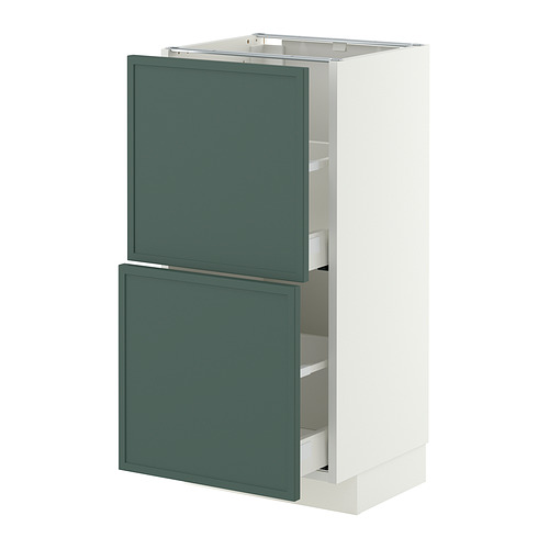 METOD/MAXIMERA base cabinet with 2 drawers