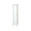 HEMNES high cabinet with mirror door 